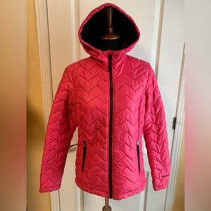 Free Country Vibrant Pink Quilted Jacket